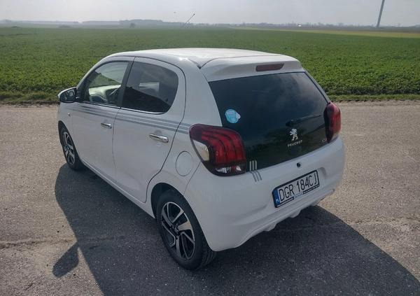 Peugeot 108 cena 38999 przebieg: 76000, rok produkcji 2017 z Głogów małe 137